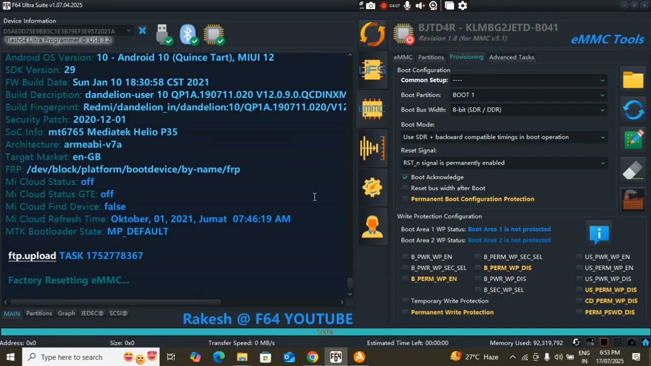 How to Flash 64-Me eMMC: A Step-by-Step Guide