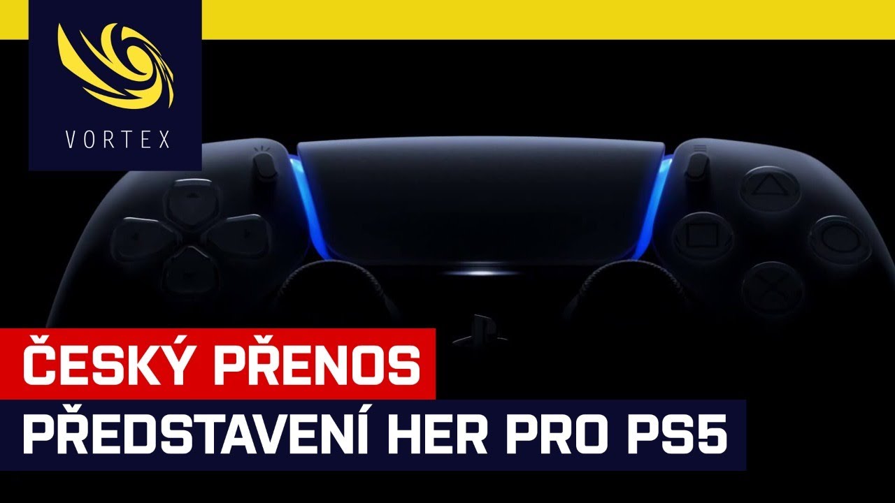 Český přenos PlayStation 5 - The Future of Gaming. Podívejte se na první hry pro PS5