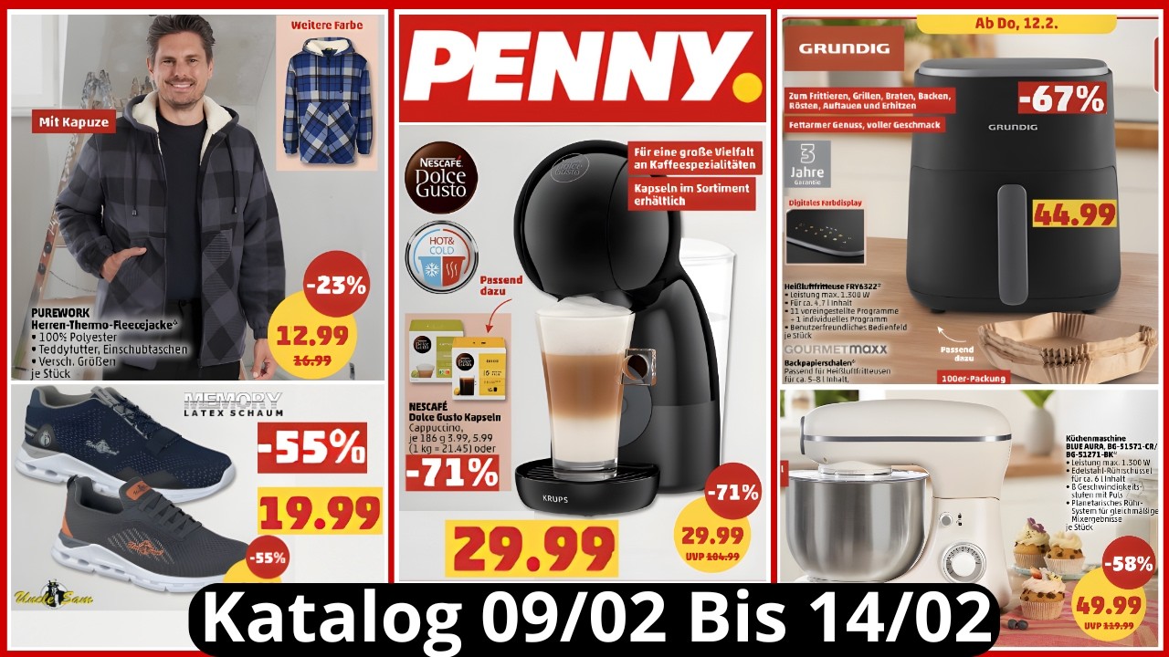 PENNY Deutschland | Neuer Prospekt vom 09/02/26 bis 14/02/26 | Angebote & Aktionen #penny #prospekt