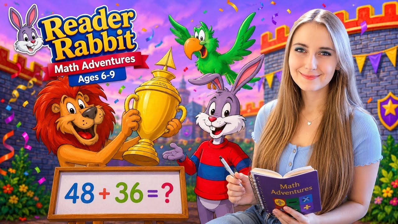 Reader Rabbit Math Adventures Ages 6–9 Full Gameplay
