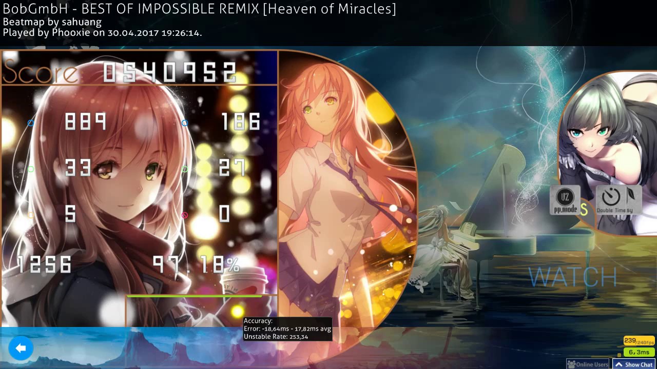 BobGmbH - BEST OF IMPOSSIBLE REMIX [EZ+DT+V2] (97.18%)