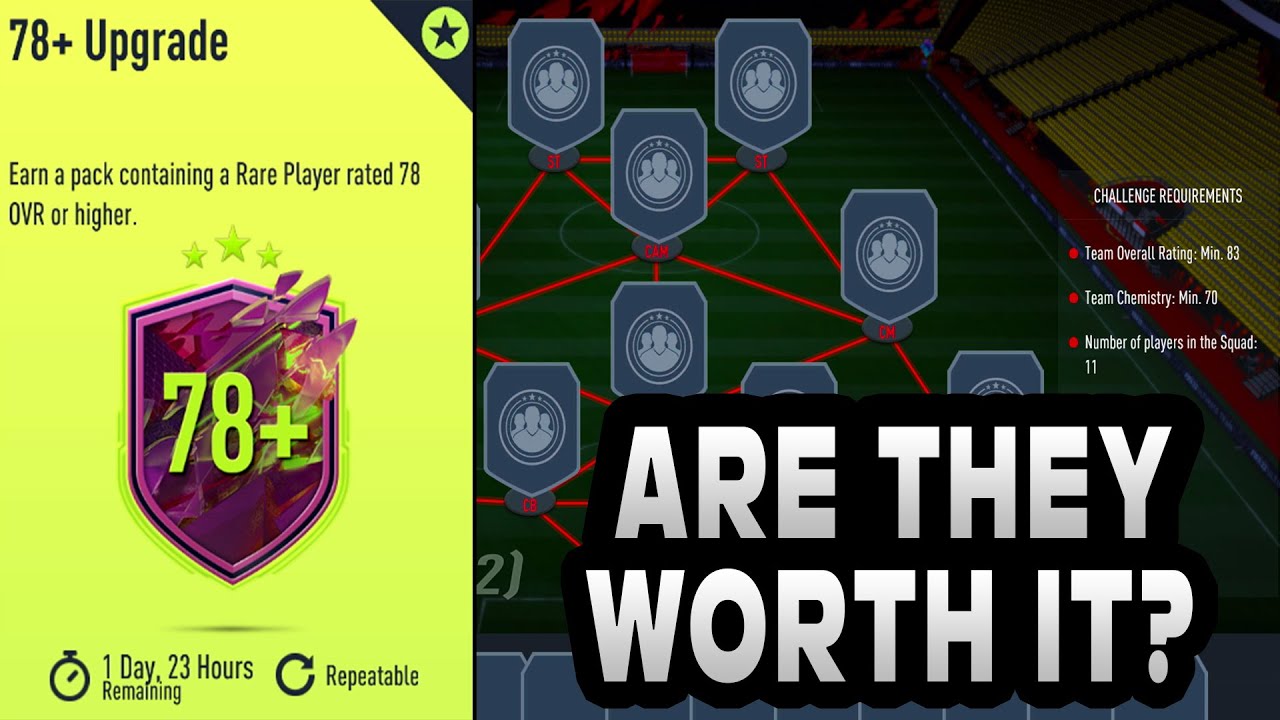 20 x 78+ UPGRADE PACKS 👀 ARE THEY WORTH IT? 🤔 FIFA 22 ULTIMATE TEAM