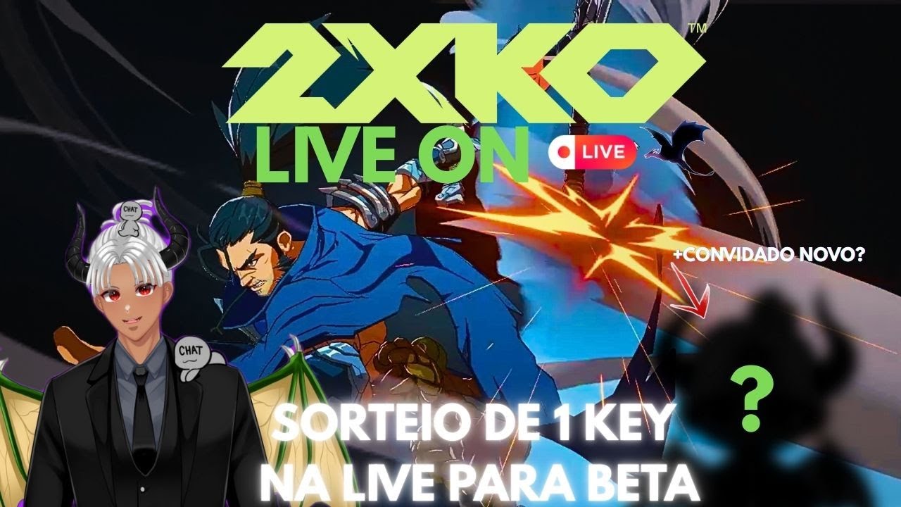 2XKO + SORTEIO DE KEY - Um convidado INUSITADO APARECE