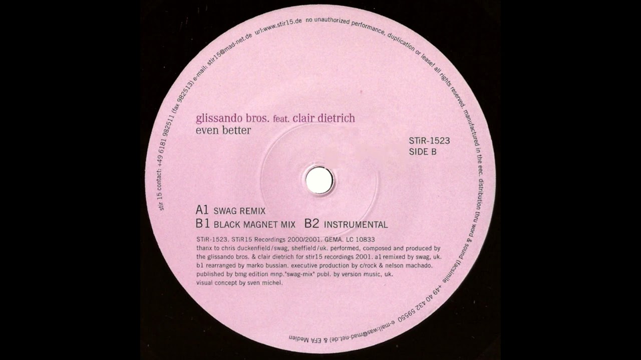 Glissando Bros feat. Clair Dietrich - Even Better