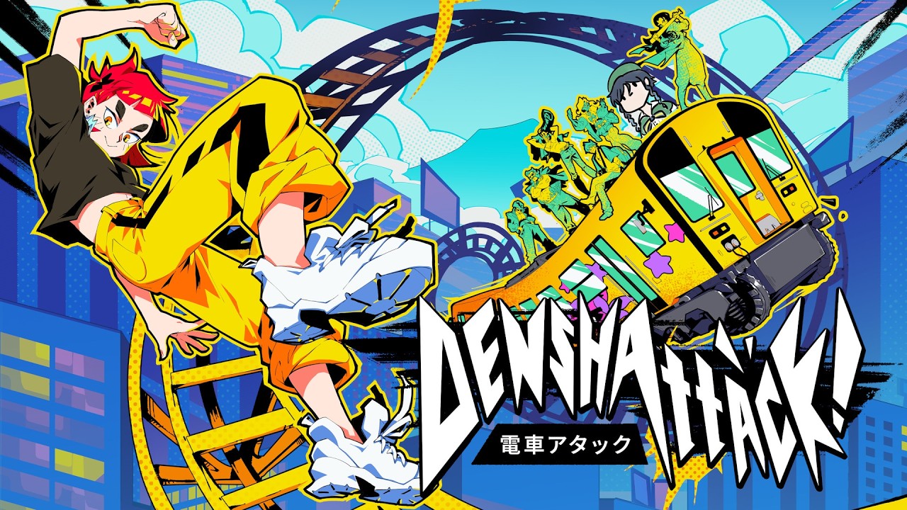 Denshattack! Demo (Steam Next Fest Feb 2026) - Tokyo Drifting with Trains?!?!?!?!?