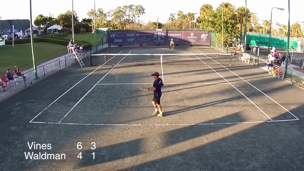Men's 60 Singles Final  - Vines vs Waldman