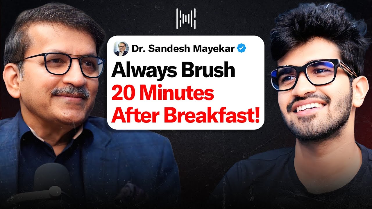Shahrukh Khan's Dentist Dr. Sandesh Mayekar Shares TOP Tooth Care Secrets | KwK #148