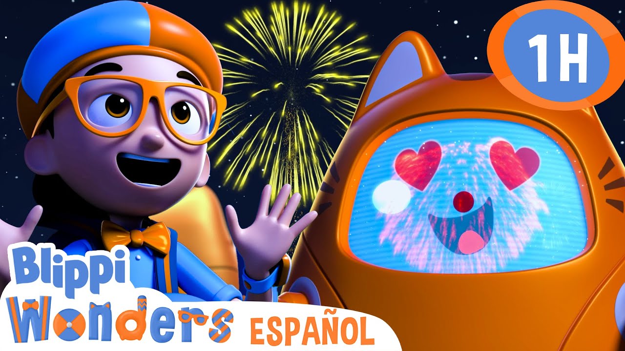 Blippi descubre cómo brillan los fuegos artificiales | Blippi Wonders | Caricaturas para niños