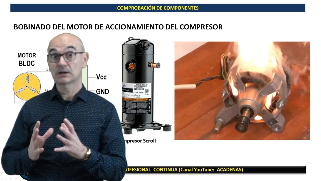 Como funciona y se comprueba componentes electricos bomba calor aire-agua (Cap 3 Aereotermia)