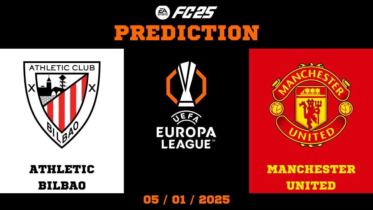 [4K] Athletic Bilbao vs Manchester United - Prediction - 2024-25 UEFA Europa League - EA FC 25