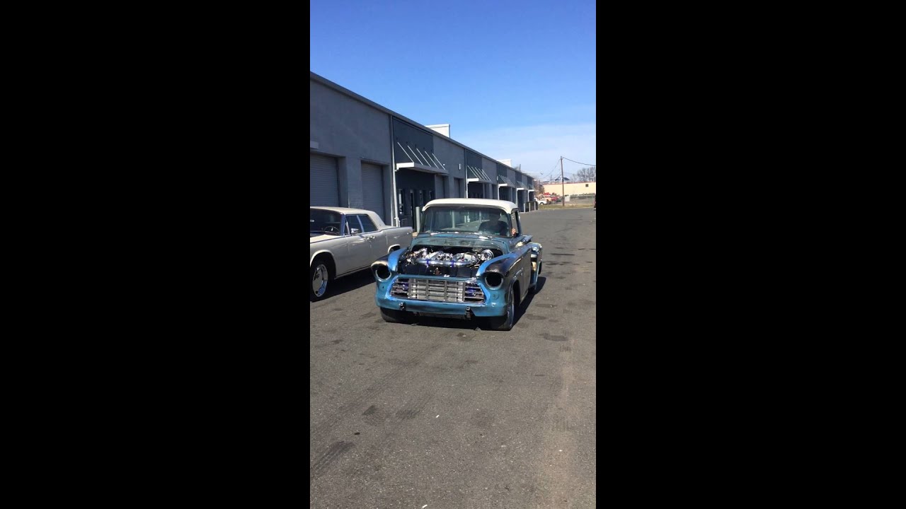Animal Performance - 1955 Chevy LS Twin Turbo Running Our TH400 Beast