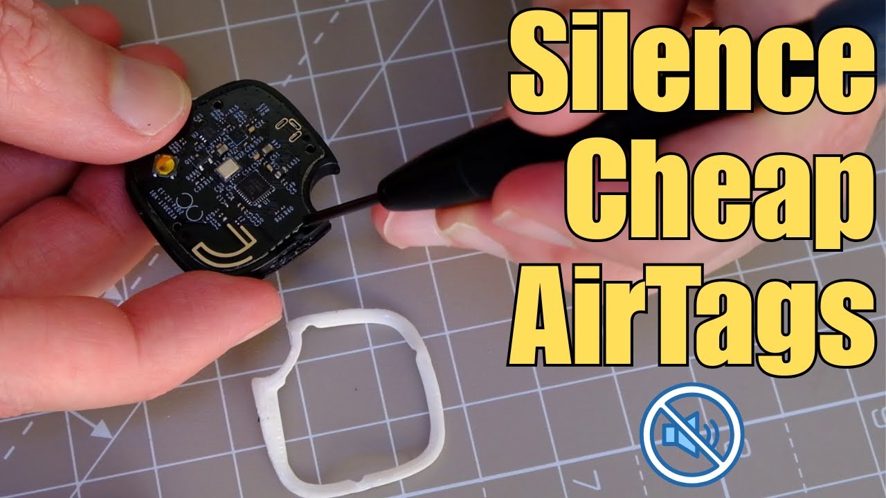 Disable the Sound on AliExpress AirTag Alternatives