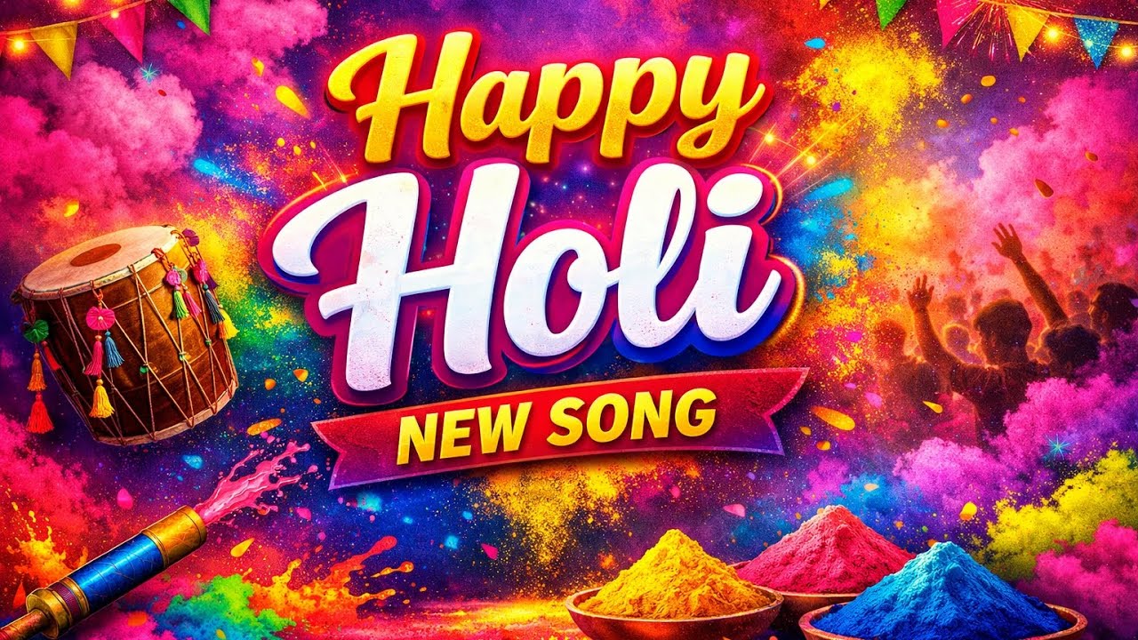 Rang Barse Desi Vibe Mein | Holi Special Song 2026 | Desi Dance Holi Song #holi #songnew #
