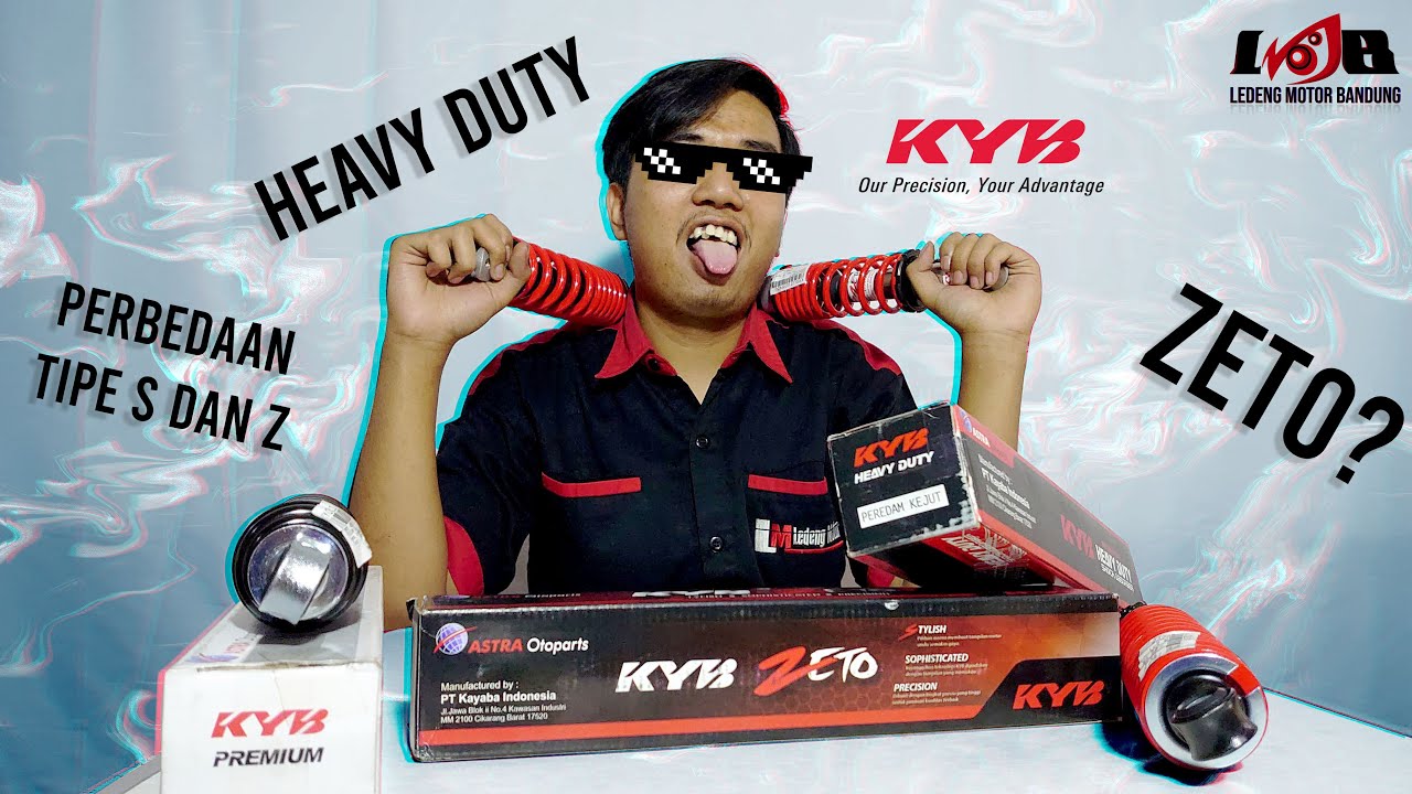 Perbedaan Tipe Shockbreaker Belakang KYB Motor Matic
