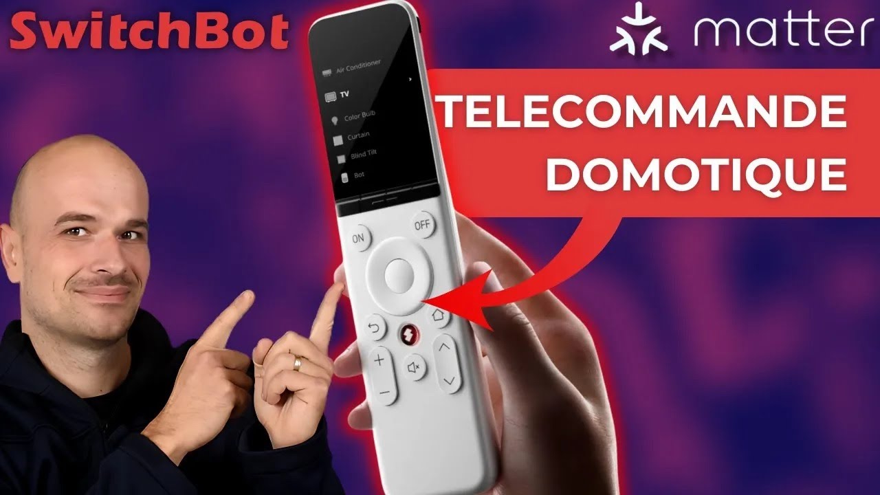 Cette télécommande pilote toute votre domotique et même plus (SwitchBot universal remote)