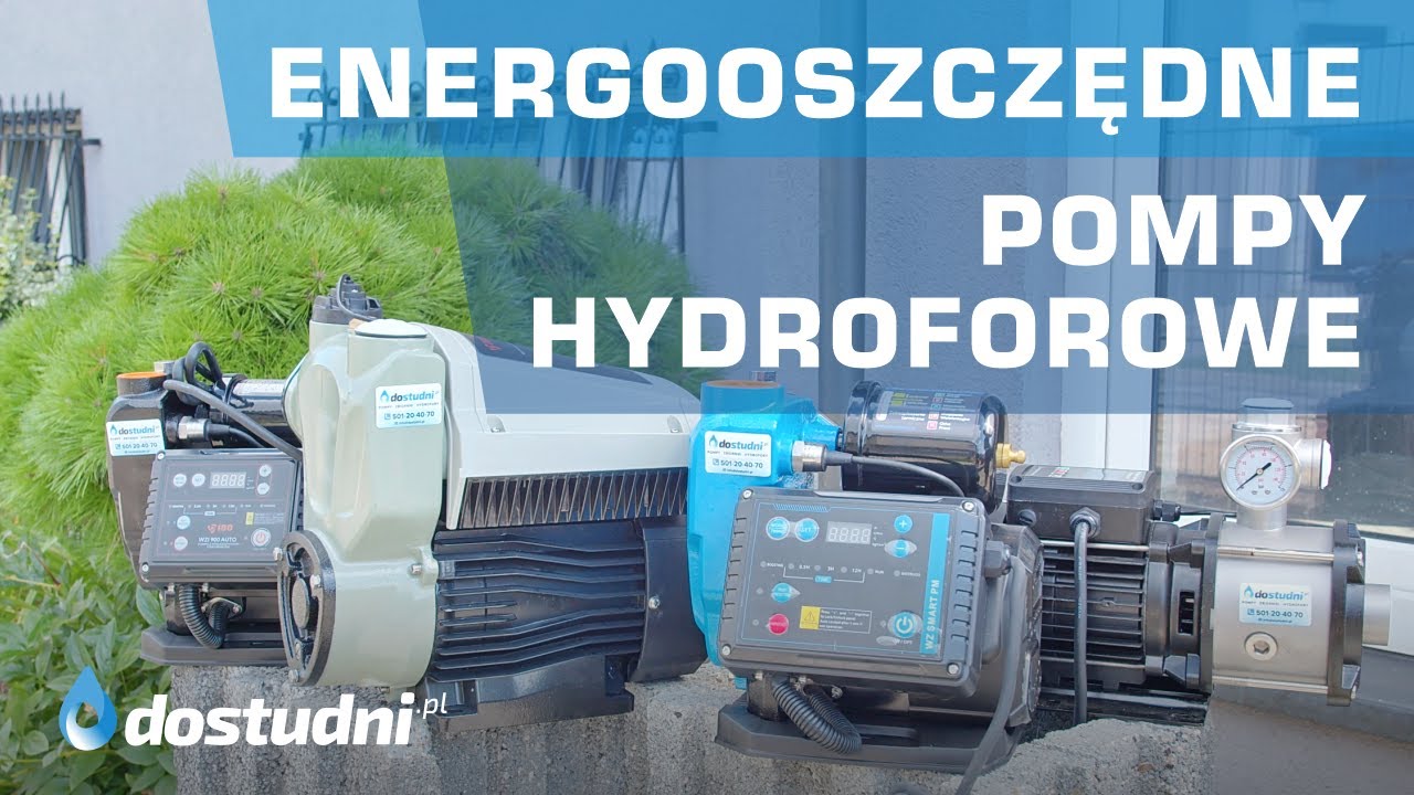Energooszczędne pompy hydroforowe
