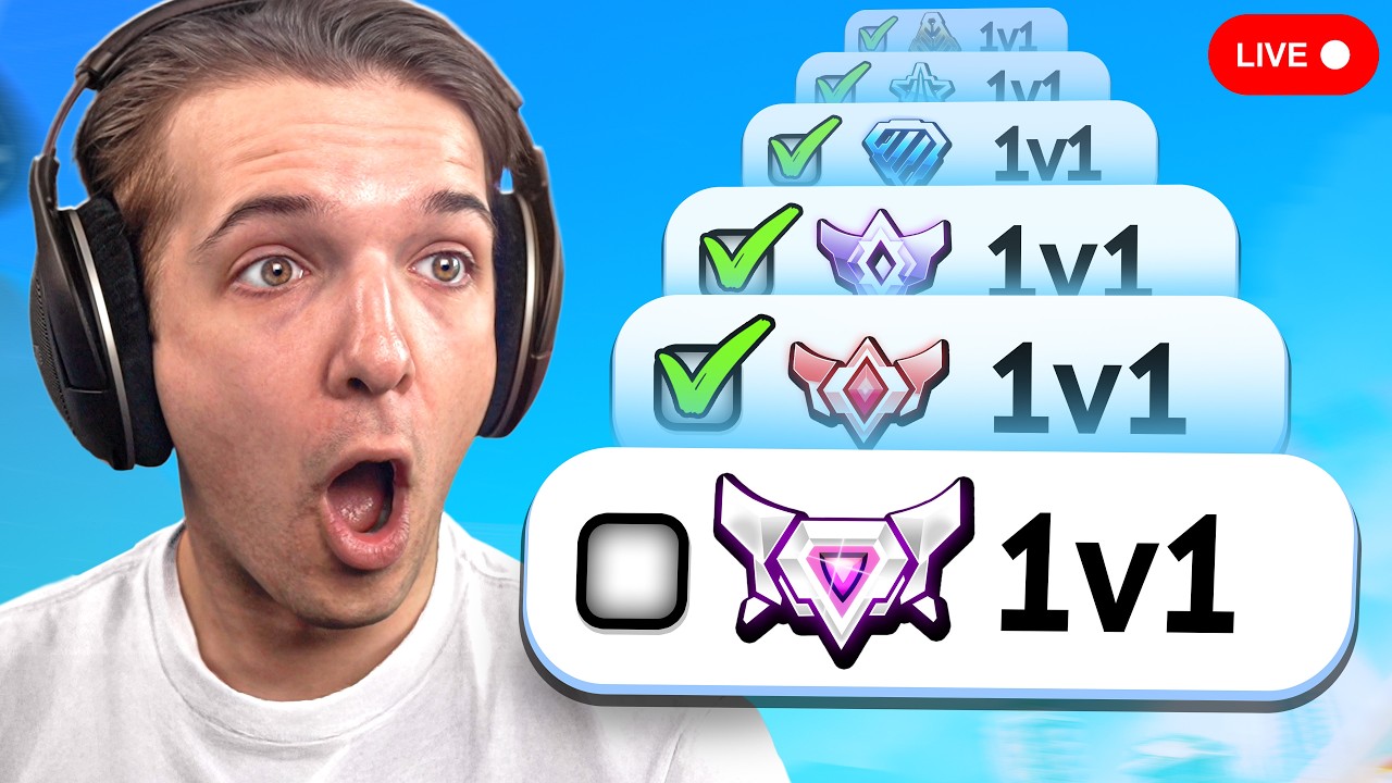 🔴LIVE🔴COCONUT vs. EVERY RANK IN ROCKET LEAGUE🔴