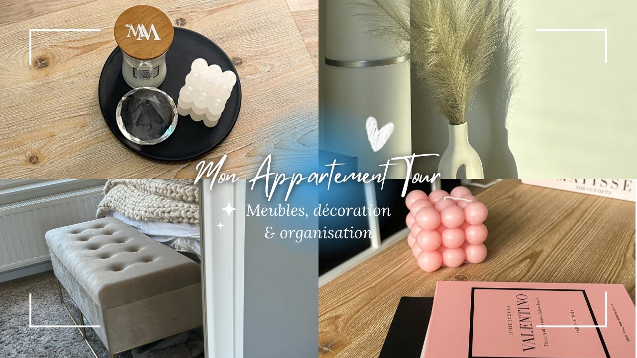 MON APPARTEMENT TOUR 🏠​🤍​✨​