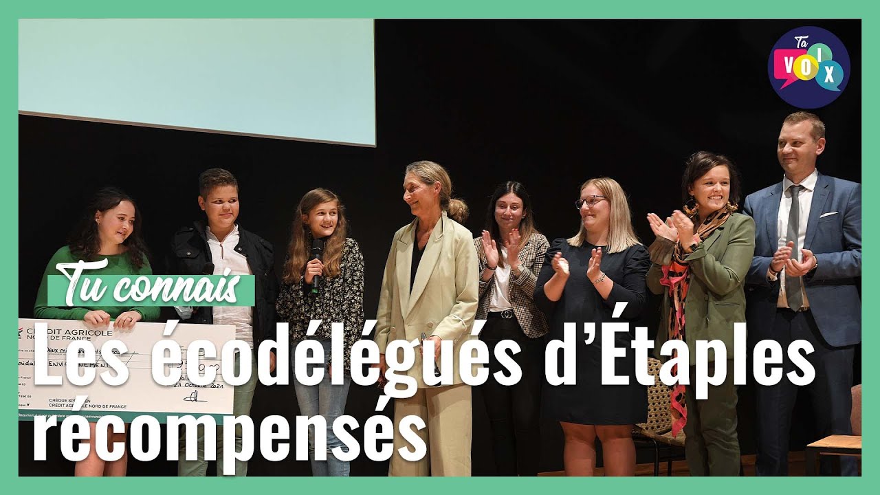Les écodélégués d'Étaples ont remporté le trophée des Formidables