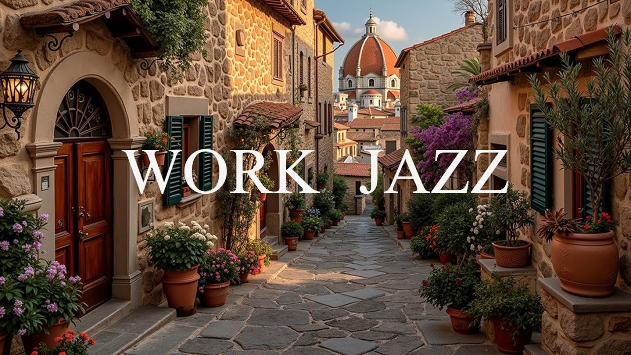 Italian Coffee Jazz ~ Relaxing Bossa Nova Vibes for Focus & Study 🇮🇹