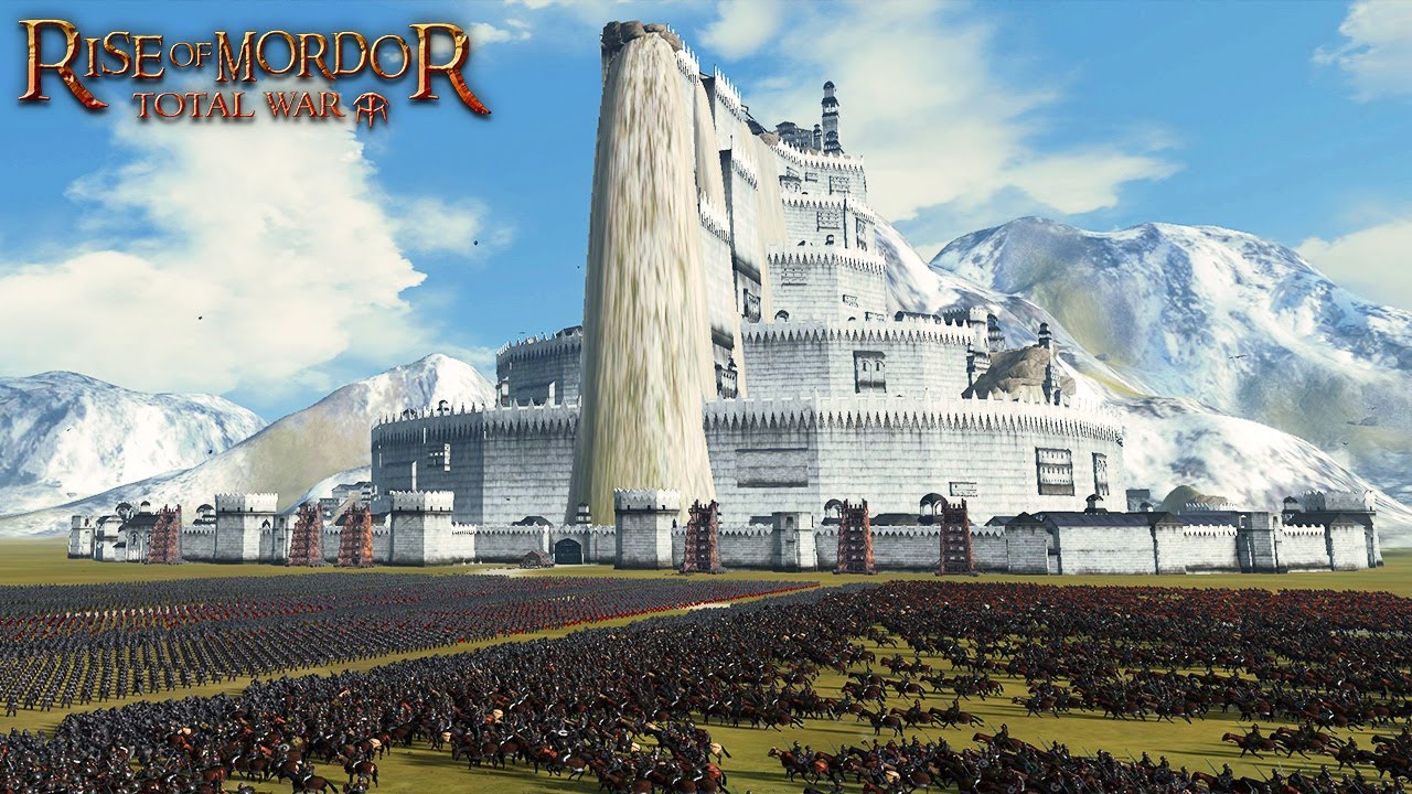 РОХАН СПАСАЕТ МИНАС ТИРИТ 15000 Орков Мордора VS 3000 Всадников Рохана - Rise Of Mordor