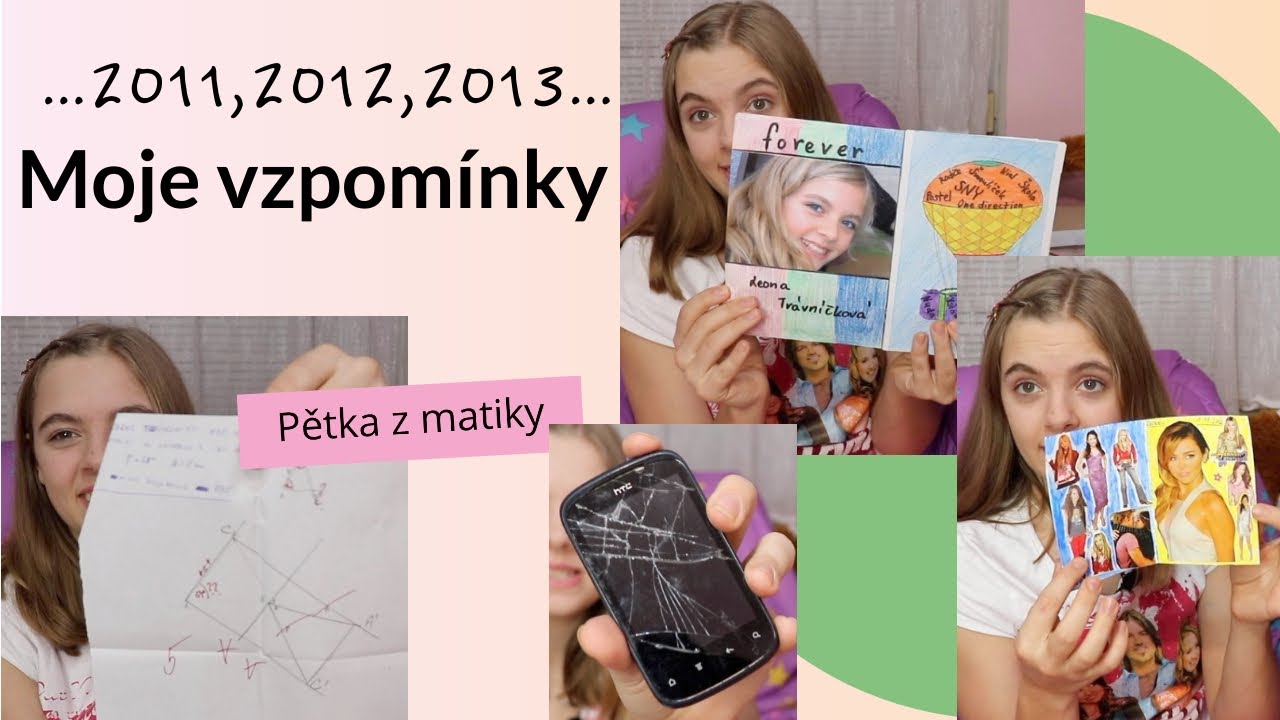 Vzpomínková krabice #1 - Deníčky, mobil, testy, vlastní knížky  /LEA