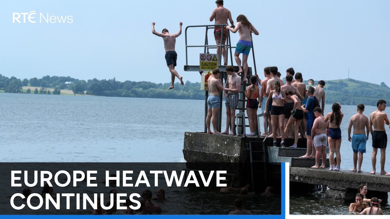 Более 100 миллионов европейцев столкнулись с температурой выше 35&deg;C | RT&Eacute; News