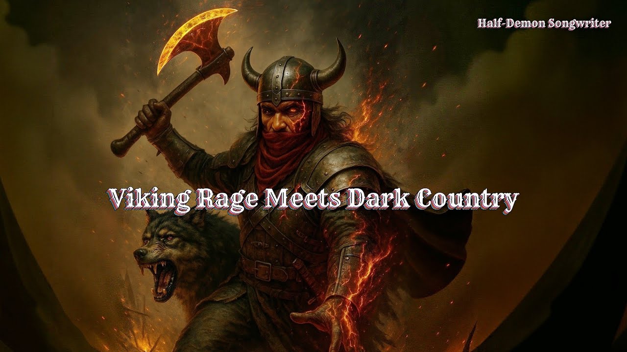 Half-Demon Songwriter - I'm Dark Country in a Viking War ⚔️ | Dark Country #DarkCountry #vikings