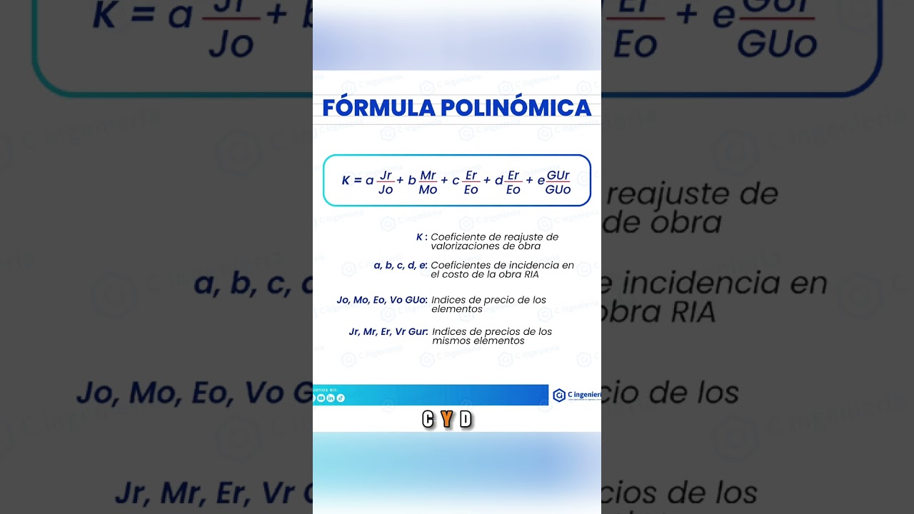✅ Formula Polinomica 👷‍♂️