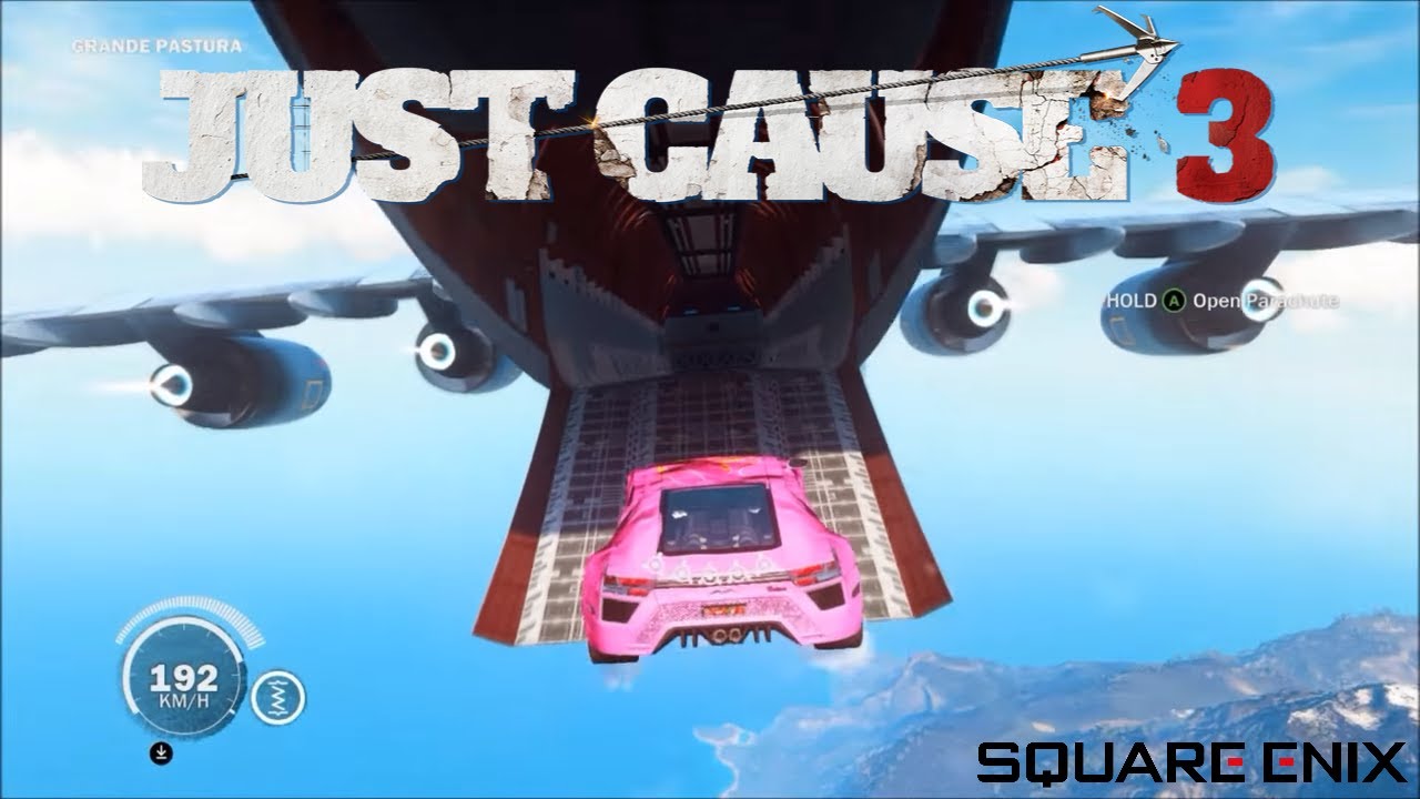 Just Cause 3 The Cargo Plane Part 1