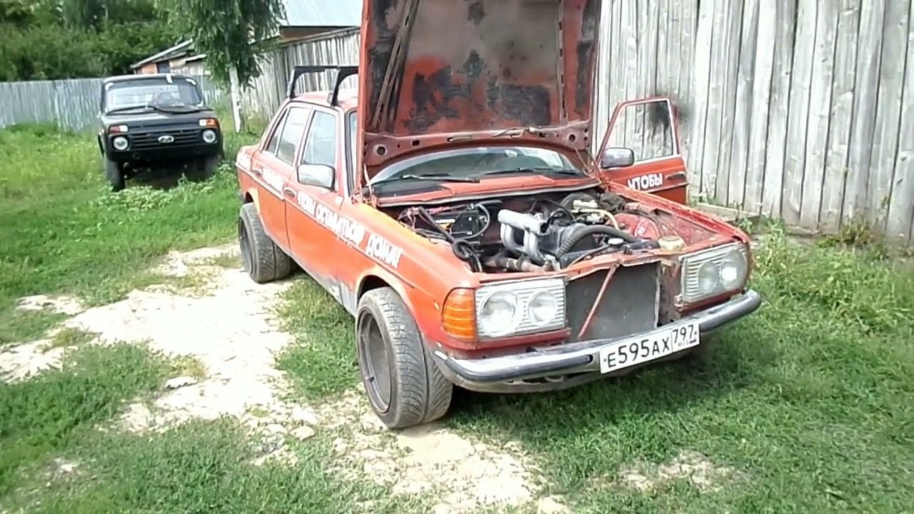 Мерс W123 ом615 2 0л +турбина.Ремонт двс. Сборка и запуск. Часть2