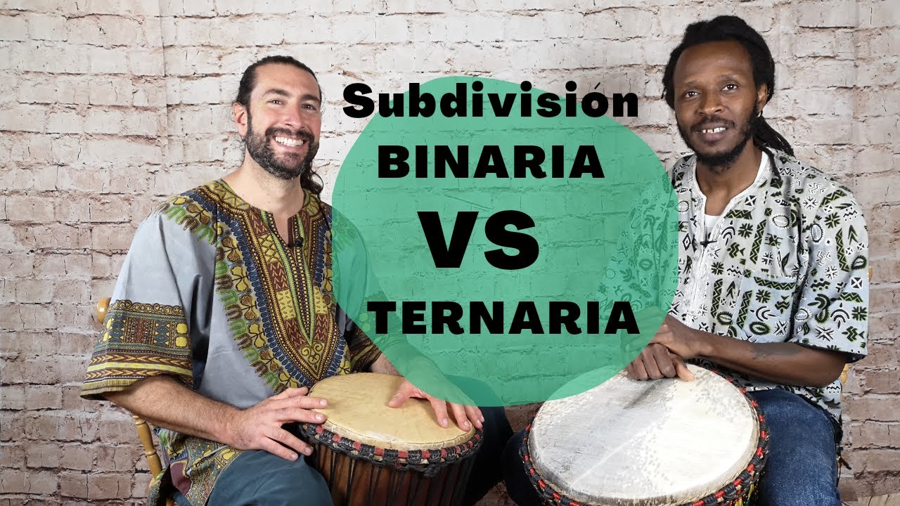 Diferencia [RITMO en subdivisión BINARIA y TERNARIA] 👍