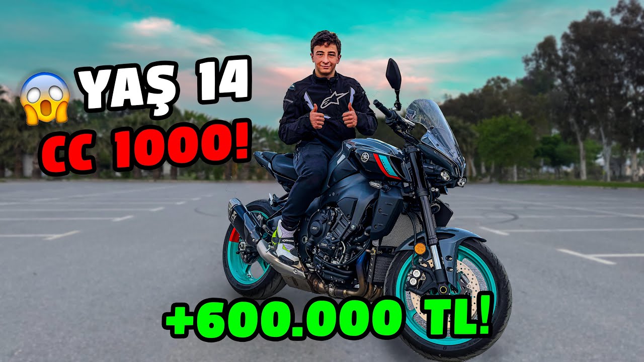 14 YAŞINDA MT-10 SAHİBİ ÇOCUK!