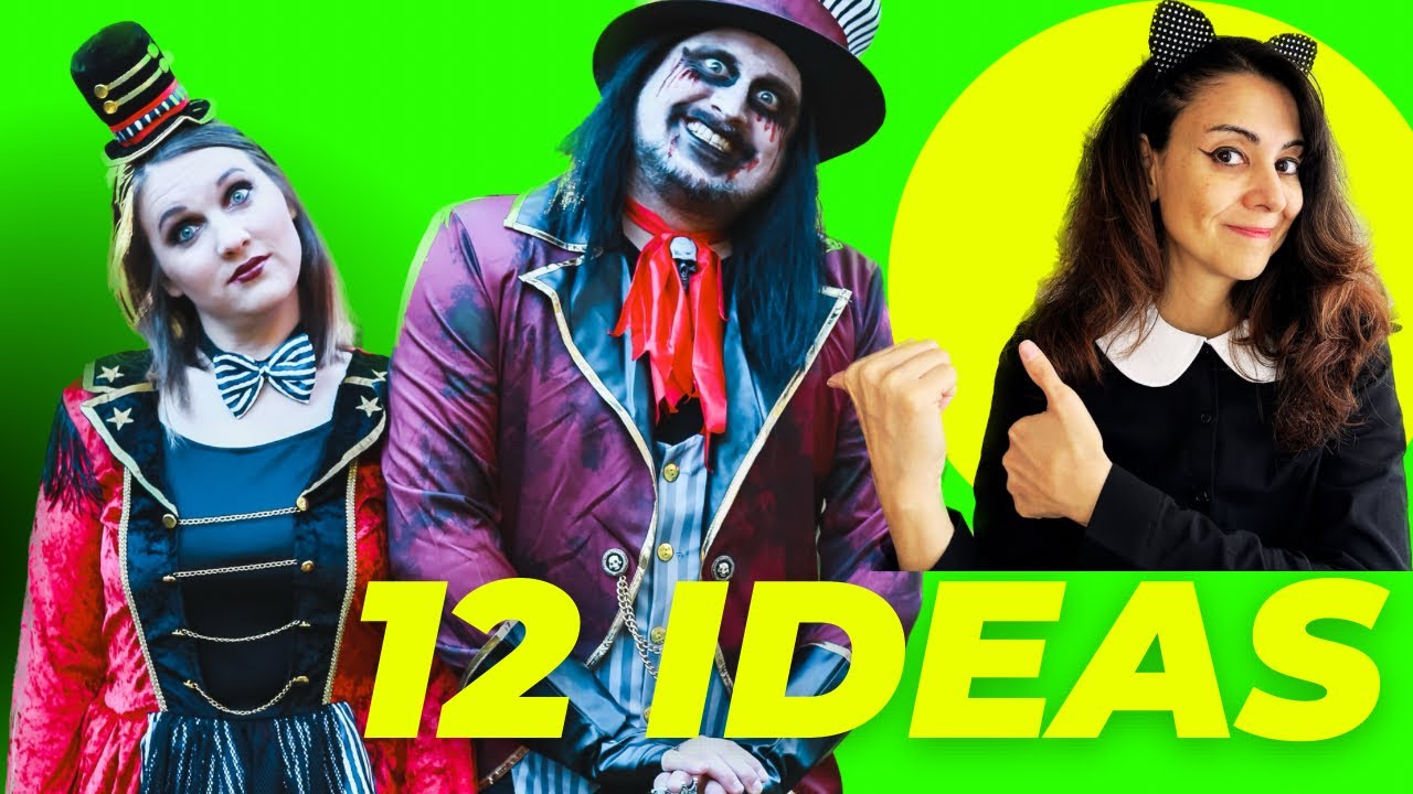12 Halloween COUPLES Costume Ideas | Best Halloween Costumes