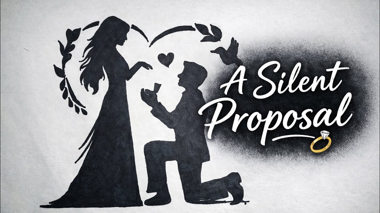 🖤 Sollama Sonna Kadhal / Propose day special art #proposday #silentlove #artspeaks 