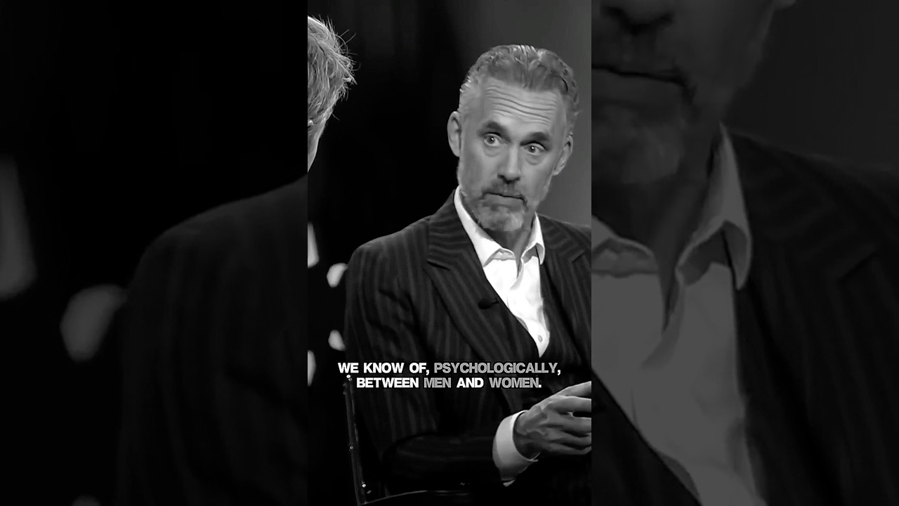 The difference between men and women - Jordan Peterson