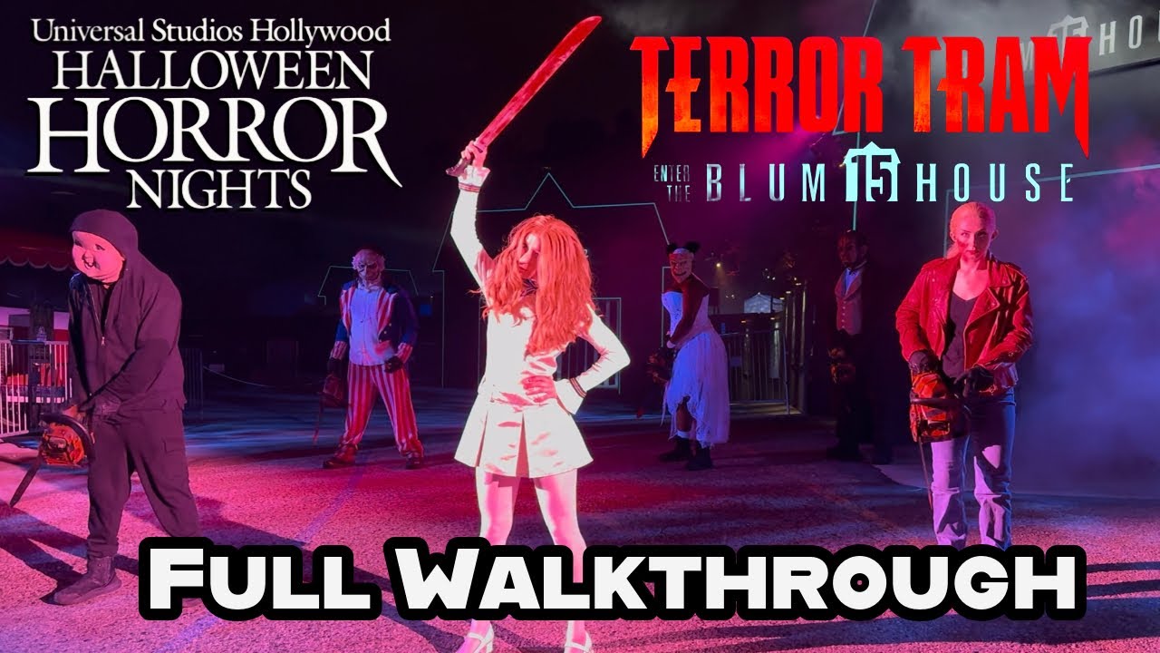 Трамвай ужасов 2025 POV | Universal Halloween Horror Nights Hollywood