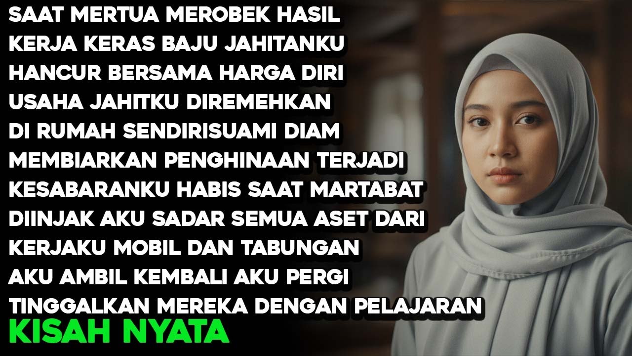 MERTUA ROBEK BAJU HASIL KERJA KERASKU‼️AKU PERGI MEMBAWA SEMUA HAKKU‼️
