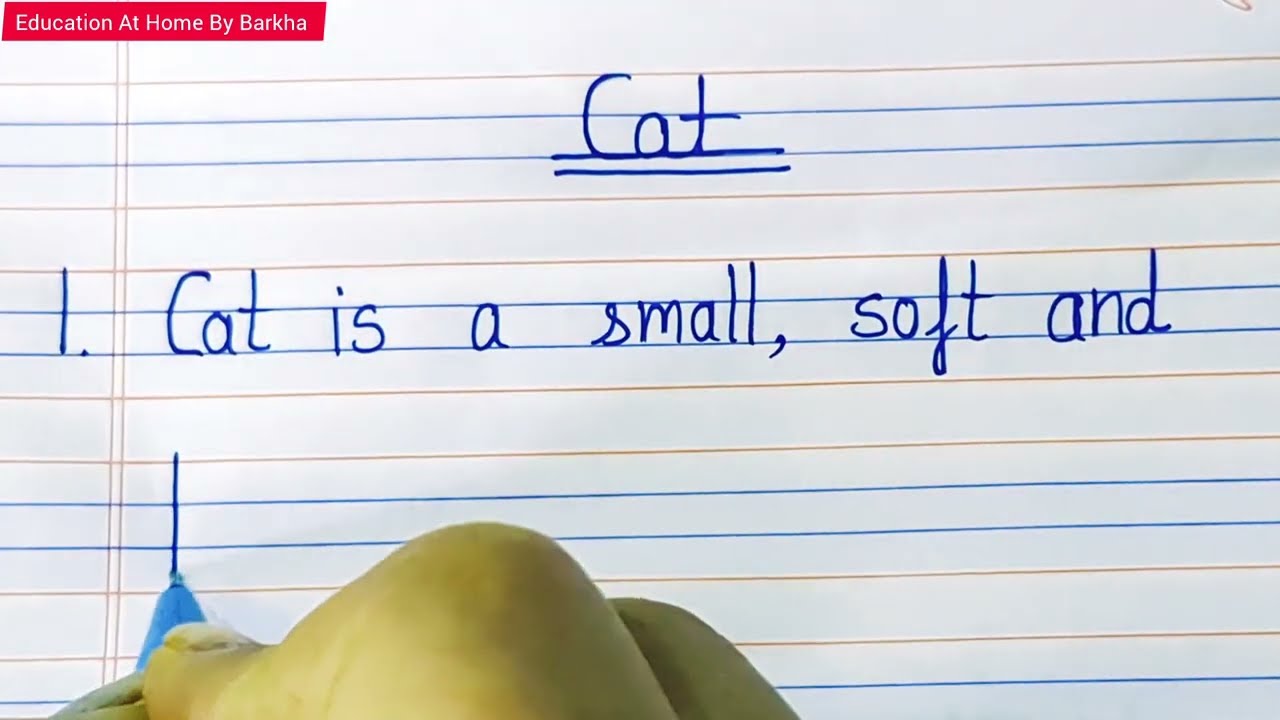 5 lines on cat in English l essay on cat l easy lines on 😺 cat l cat