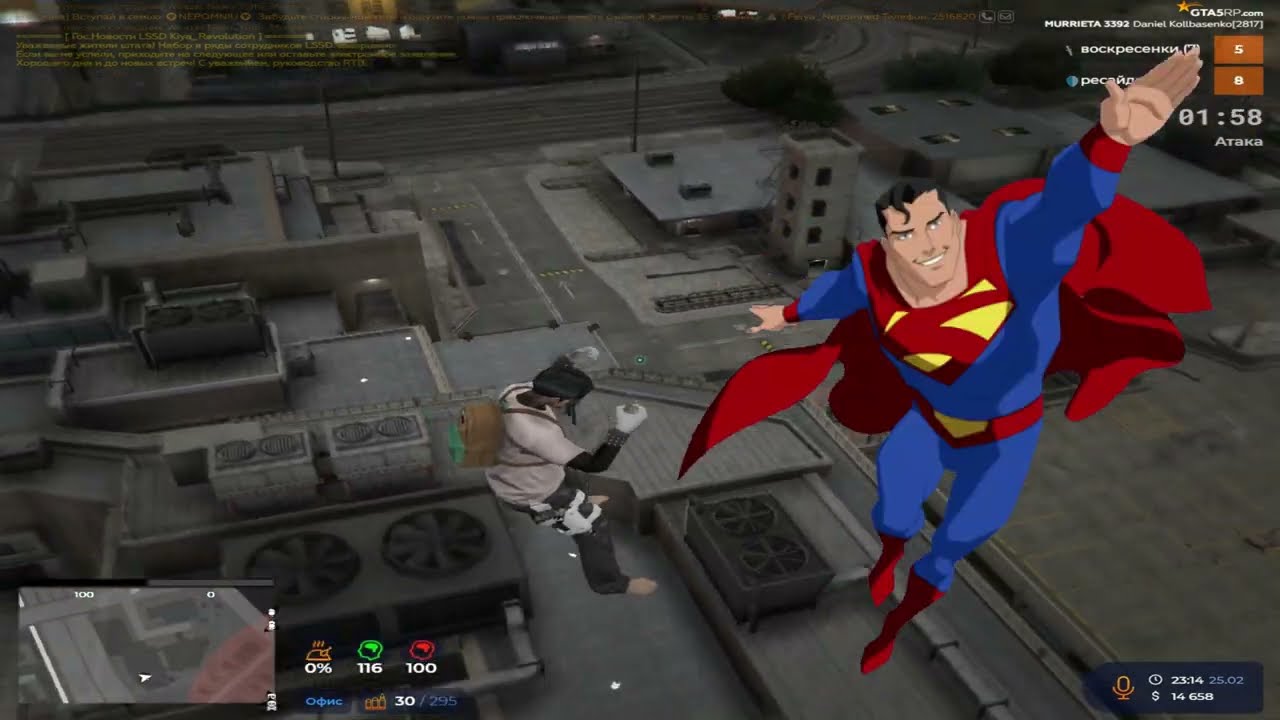 Вернулся после отдыха и начел всех уничтожать на @GTA5RP