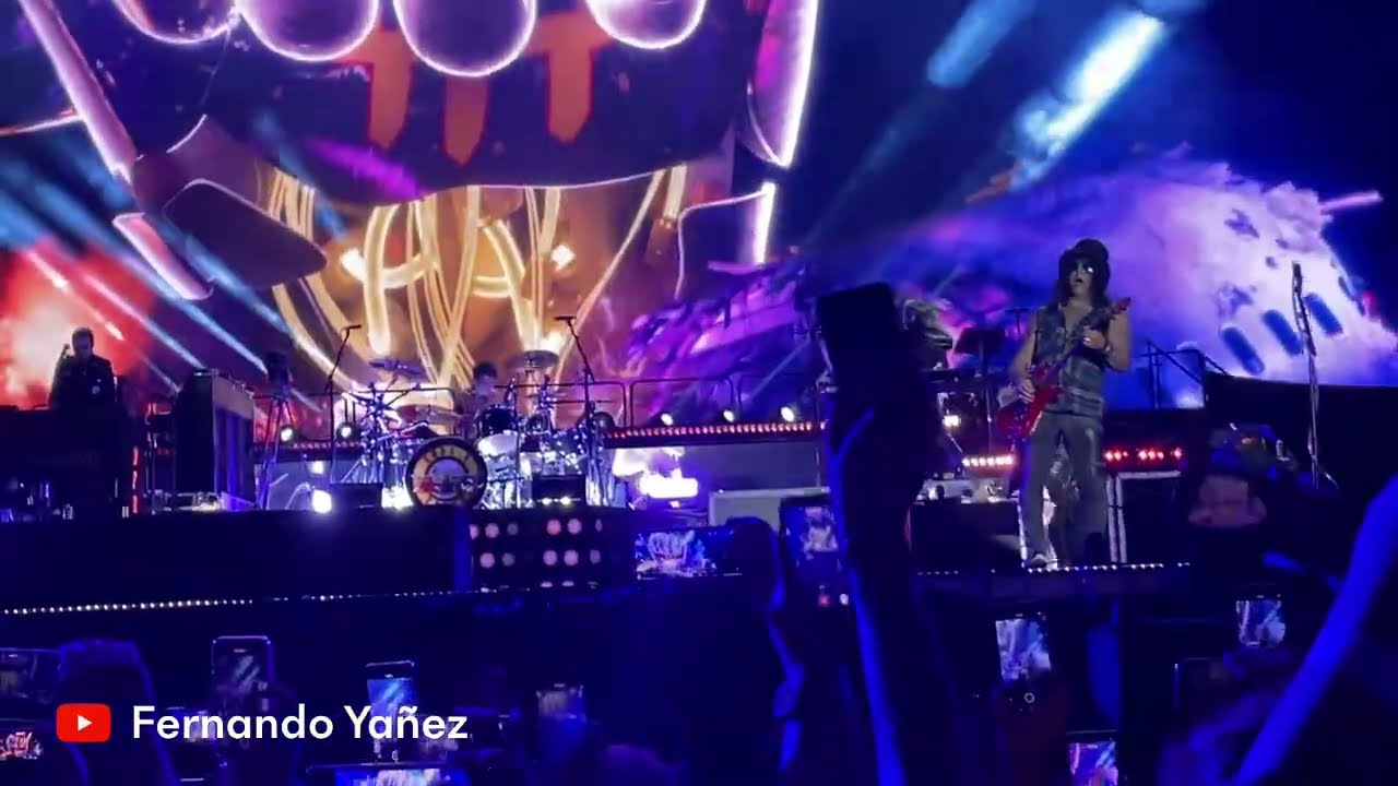 Guns N’ Roses You Could Be Mine Estadio GNP México 