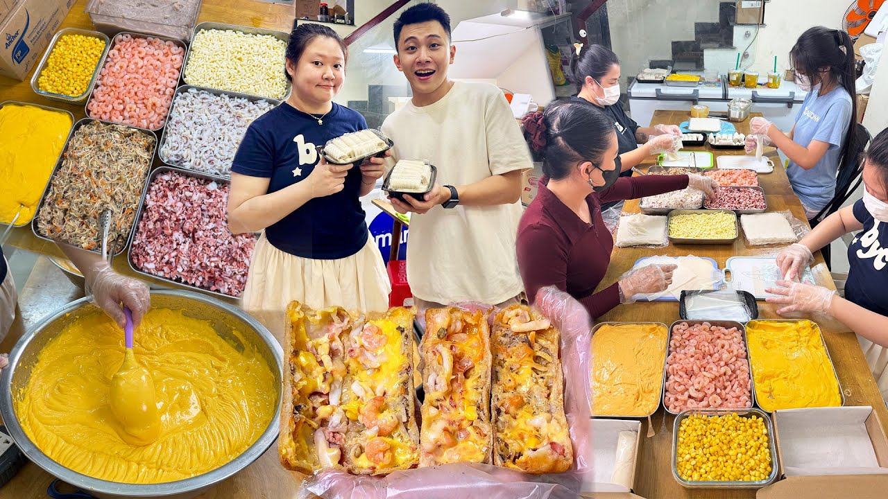 Cam kết không độn rau củ CHẢ GIÒ SIÊU HẢI SẢN PHÔ MAI Cuốn Thủ Công từ sáng tới tối vẫn không đủ bán