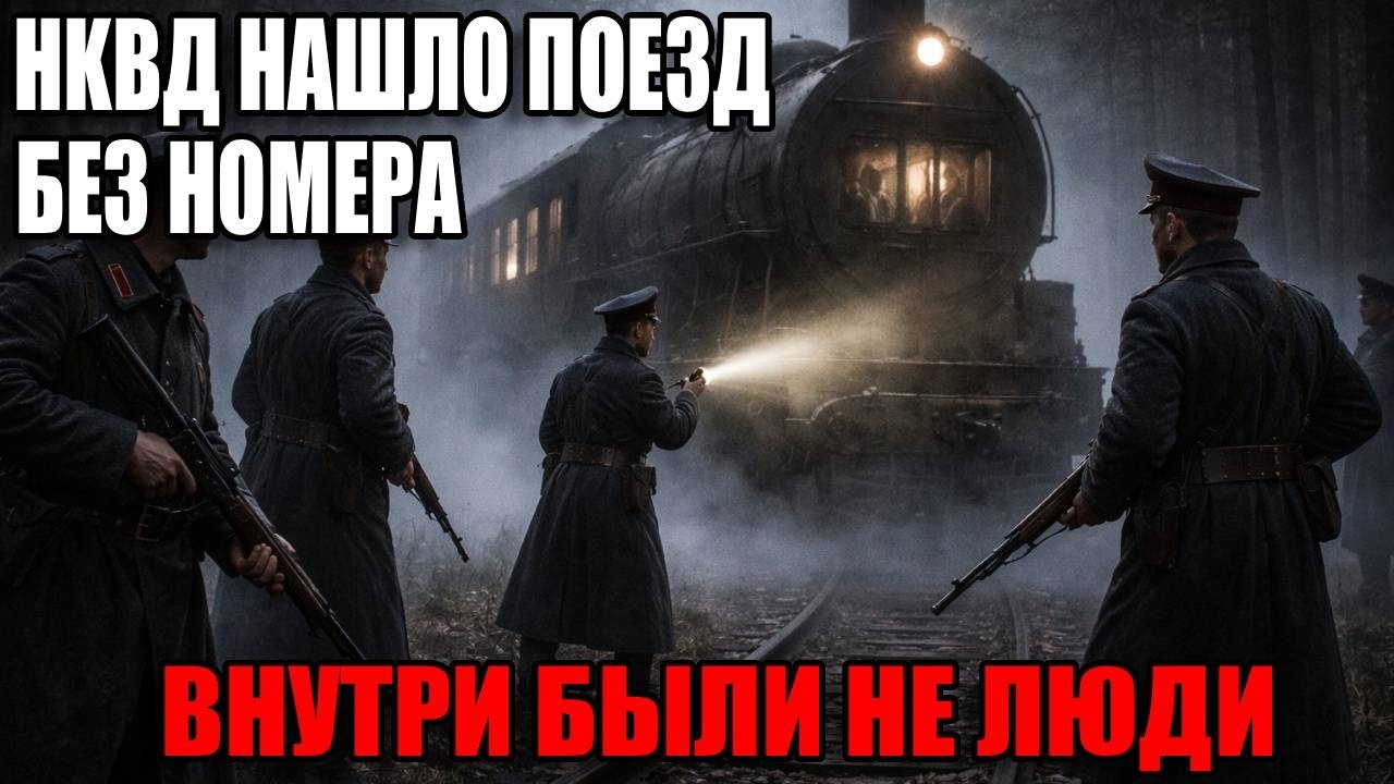 НКВД НАШЛО ПОЕЗД, КОТОРОГО НЕ СУЩЕСТВУЕТ. ОНИ ОТКРЫЛИ ВАГОН И ПОЖАЛЕЛИ