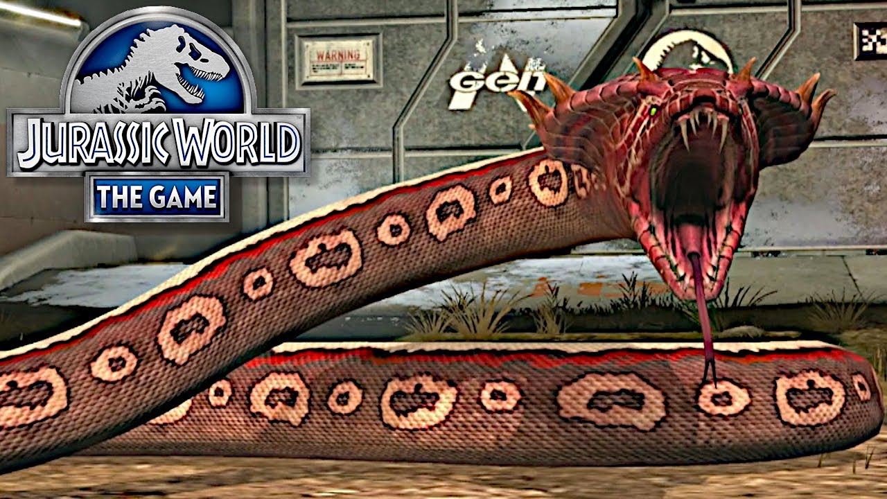 Jurassic World Das Spiel #208 - OMG 😱 der GIGANTOPHIS STUFE 40 ist eine 10/10 🔥