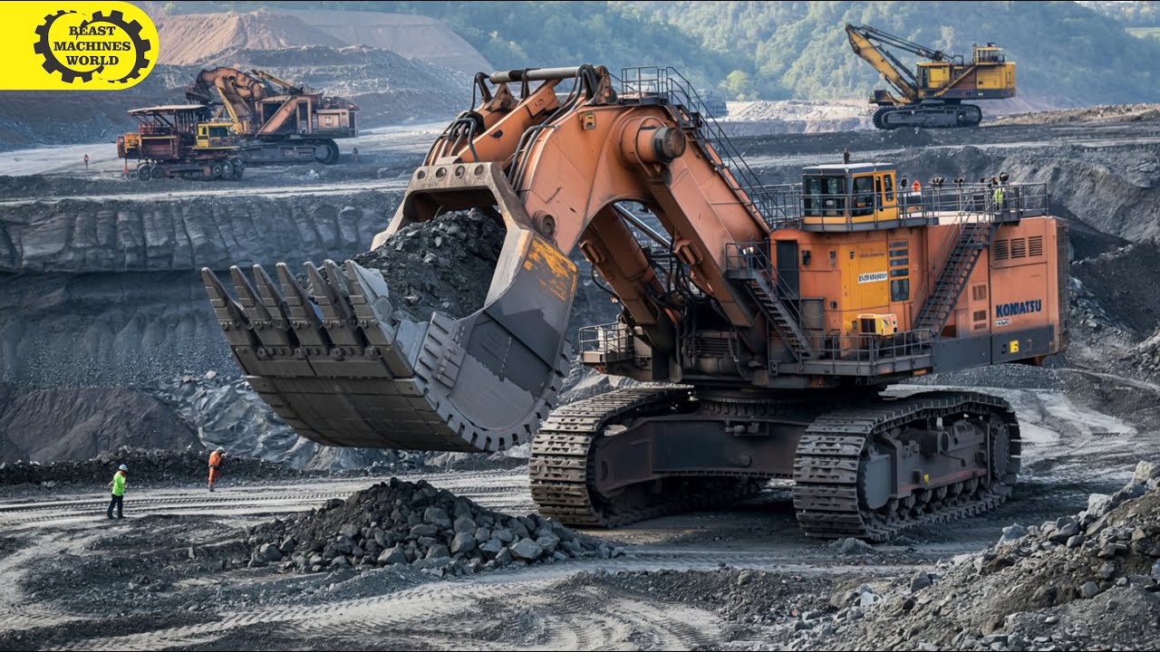INSANE Mining Machines at Work – Open Pit Giants in Real Action
