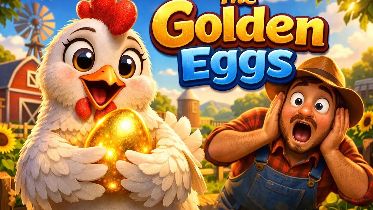 The Hen that laid Golden Eggs| Kids Moral Story
