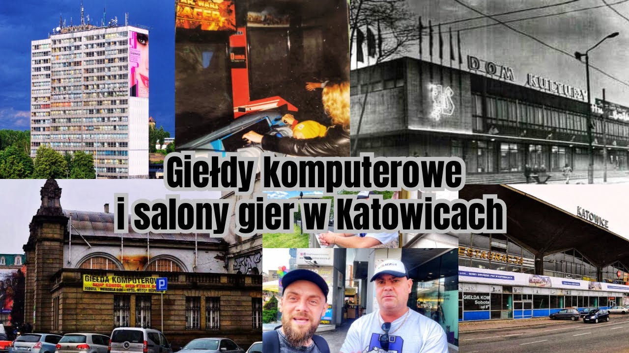 Giełdy komputerowe i salony gier w Katowicach — odwiedzamy z Piotrkiem 😉