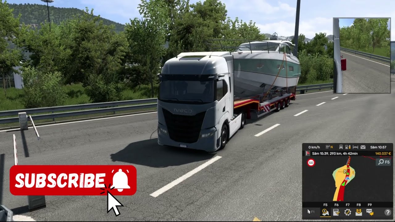 Cursă specială + am descoperit cele mai frumoase peisaje ! - Euro Truck Simulator 2 #ets2 #iveco #4k