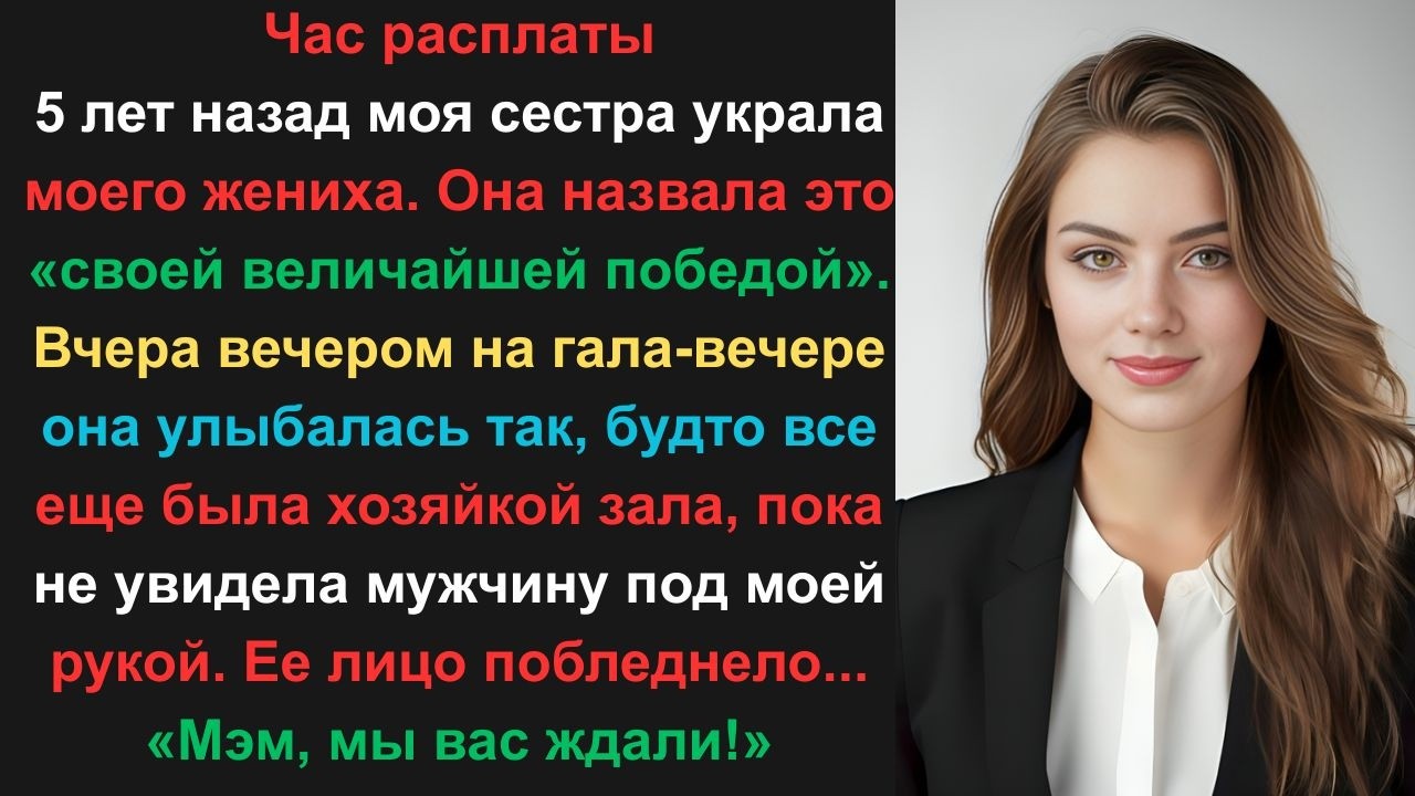 Моя сестра увела у меня жениха — пять лет спустя она встретила мужчину, за которого я вышла замуж.