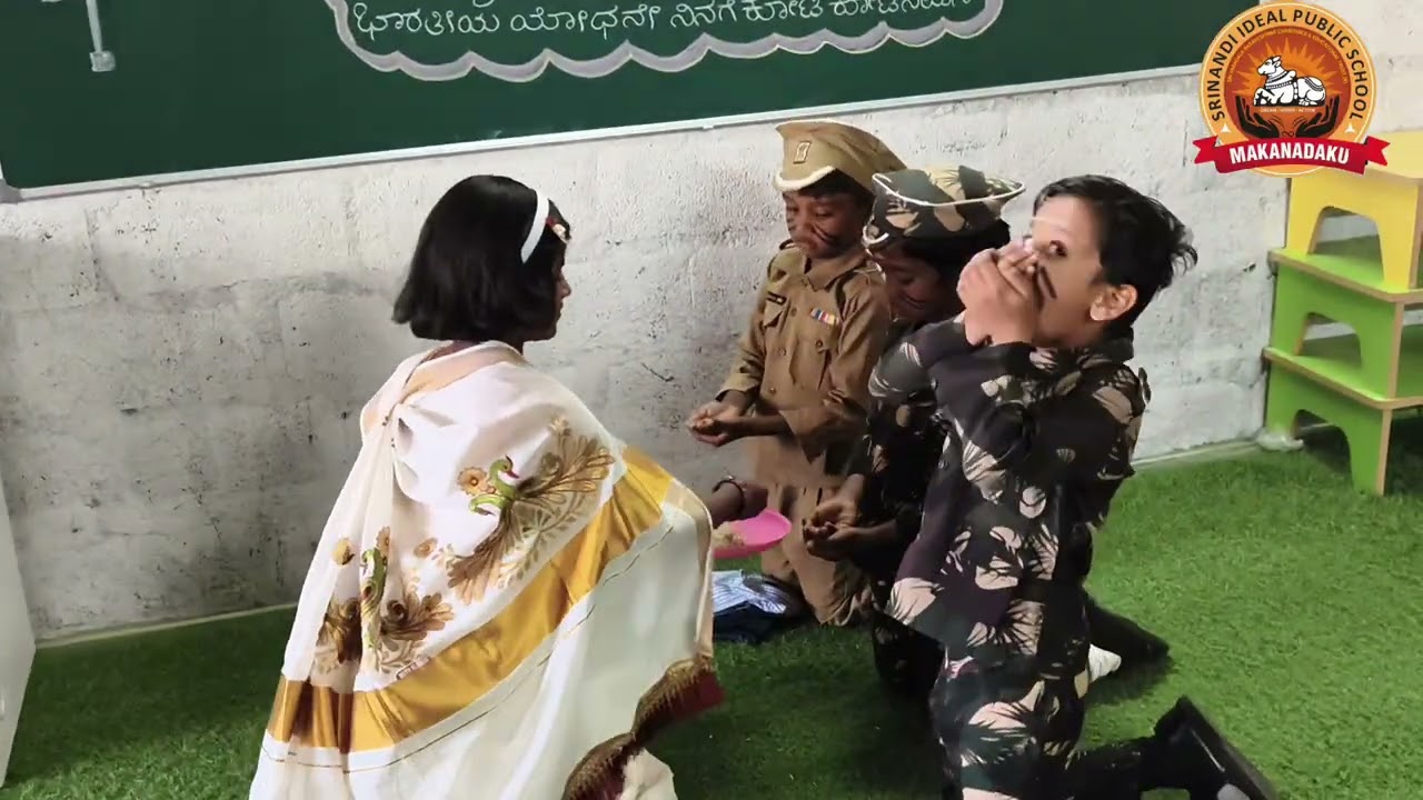 Srinandi - Soldier and mother feeling Activity | Pulwama Attack | SriNandi Ideal Public school |